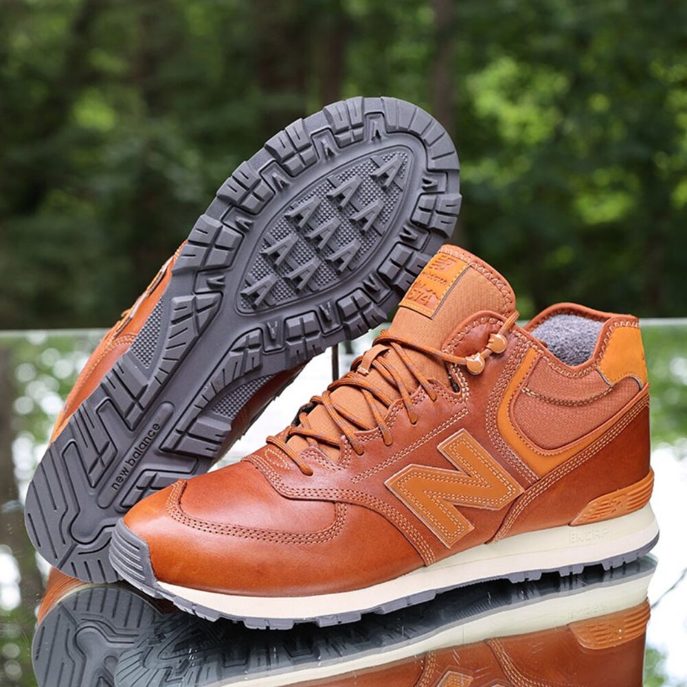 New Balance 574 Mid Rich Brown - Picture 6 of 13